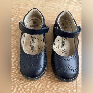 Footmates Lydia Maryjane/ Navy school uniform shoes size 10